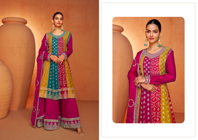 Beautiful Designer Wedding Wear Latest Anarkali Style Salwar Suit