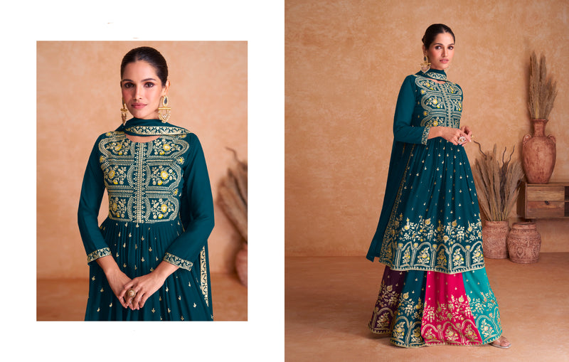 Beautiful Designer Occasion Wear Latest Punjabi Style Salwar Suit