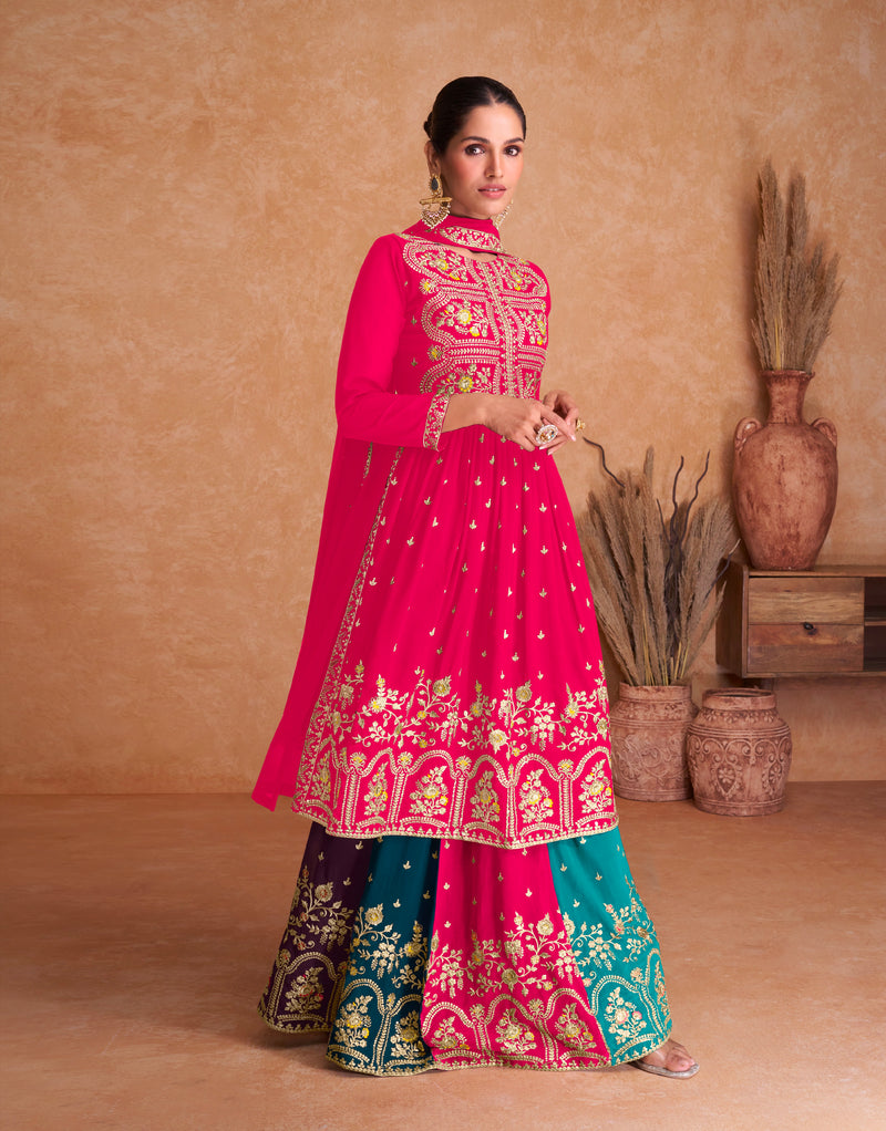 Beautiful Designer Occasion Wear Latest Punjabi Style Salwar Suit
