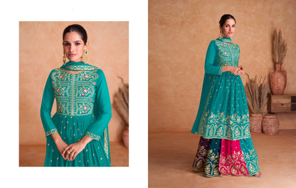 Beautiful Designer Occasion Wear Latest Punjabi Style Salwar Suit