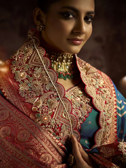 Bangalore Taana silk wedding saree

