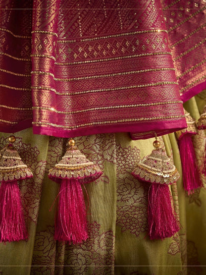 Designer Kanjivaram Saree for Bridal Wear

