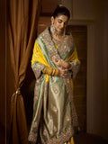 South Indian Bridal Look in Yellow Saree


