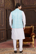 Men’s pastel festive outfit with jacket