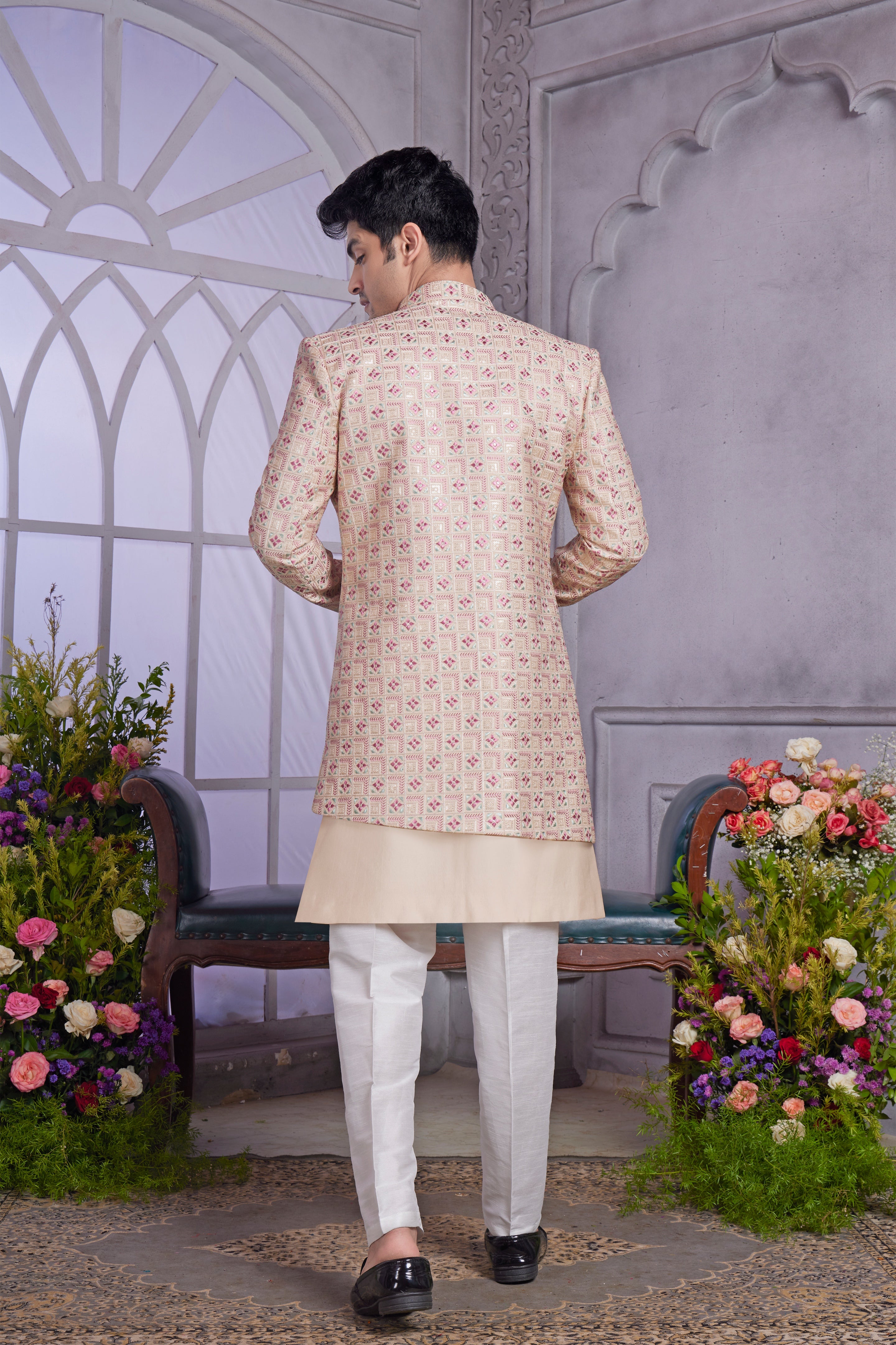 Traditional indo western for men