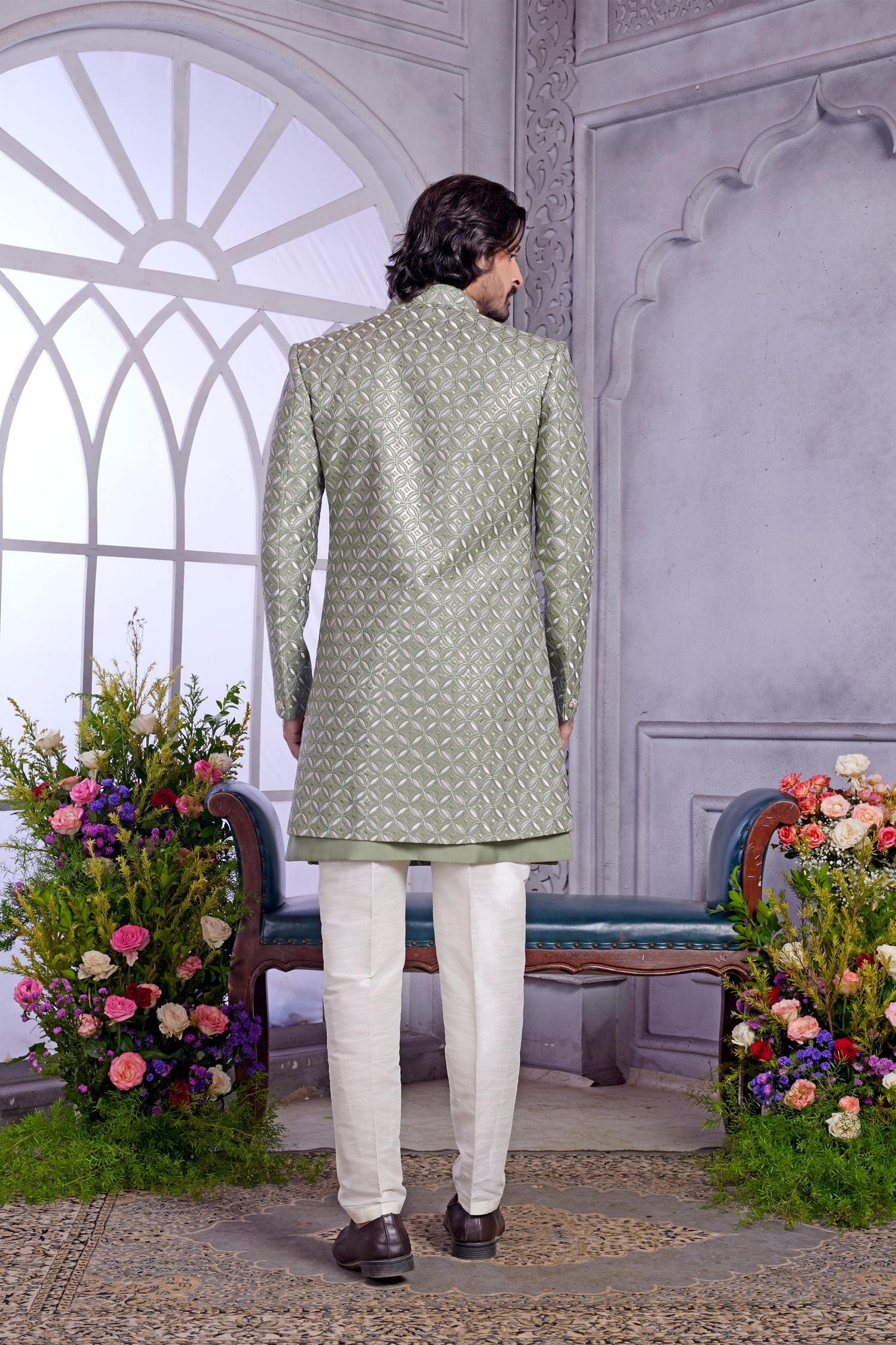 Indo western for daytime wedding