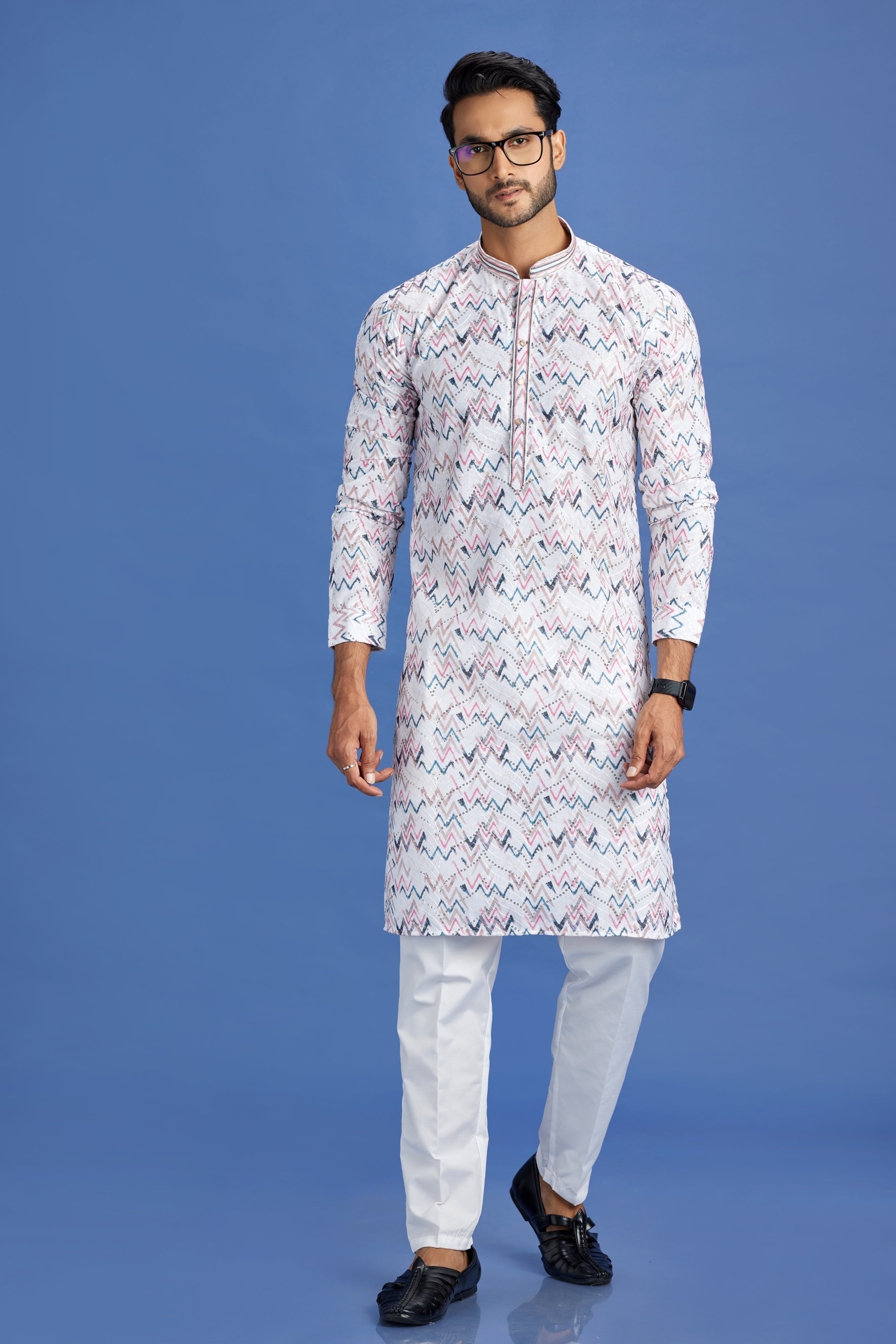 Designer kurta pajama for pooja

