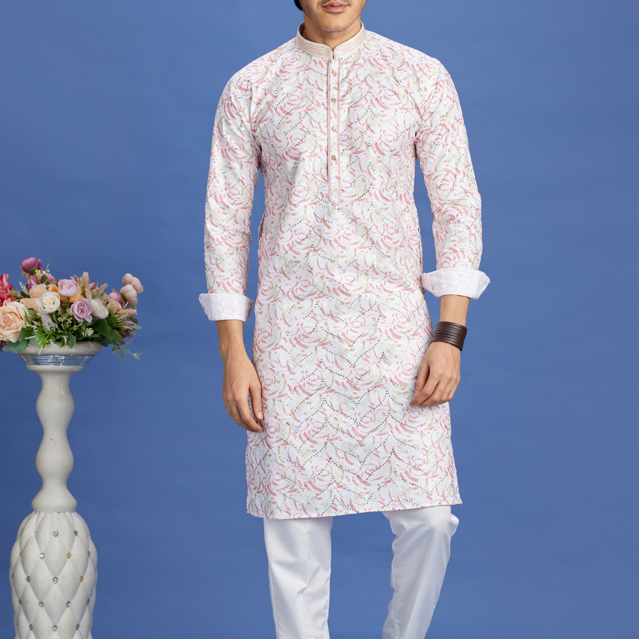 Designer cotton kurta for men


