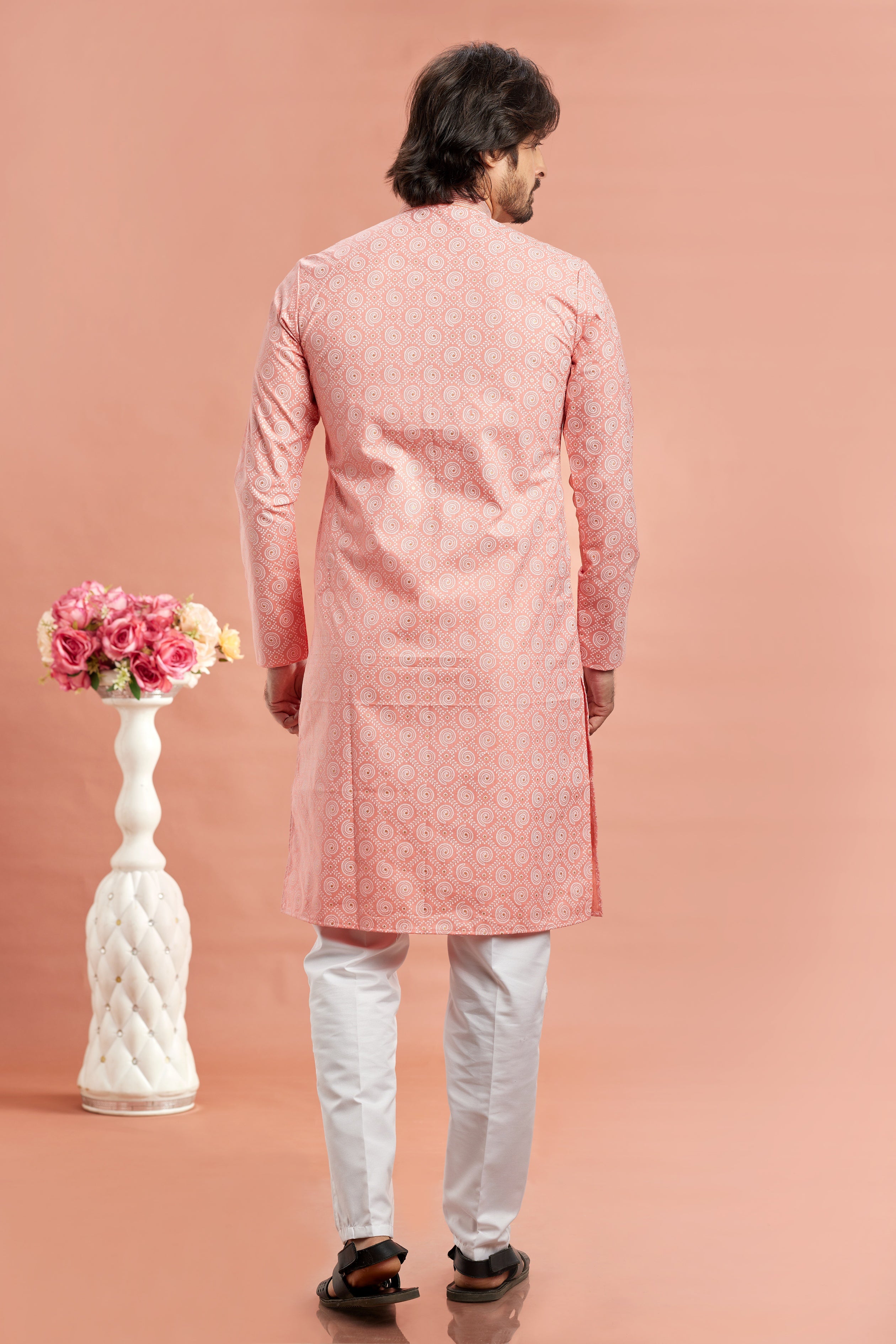 Men’s festive kurta pajama set

