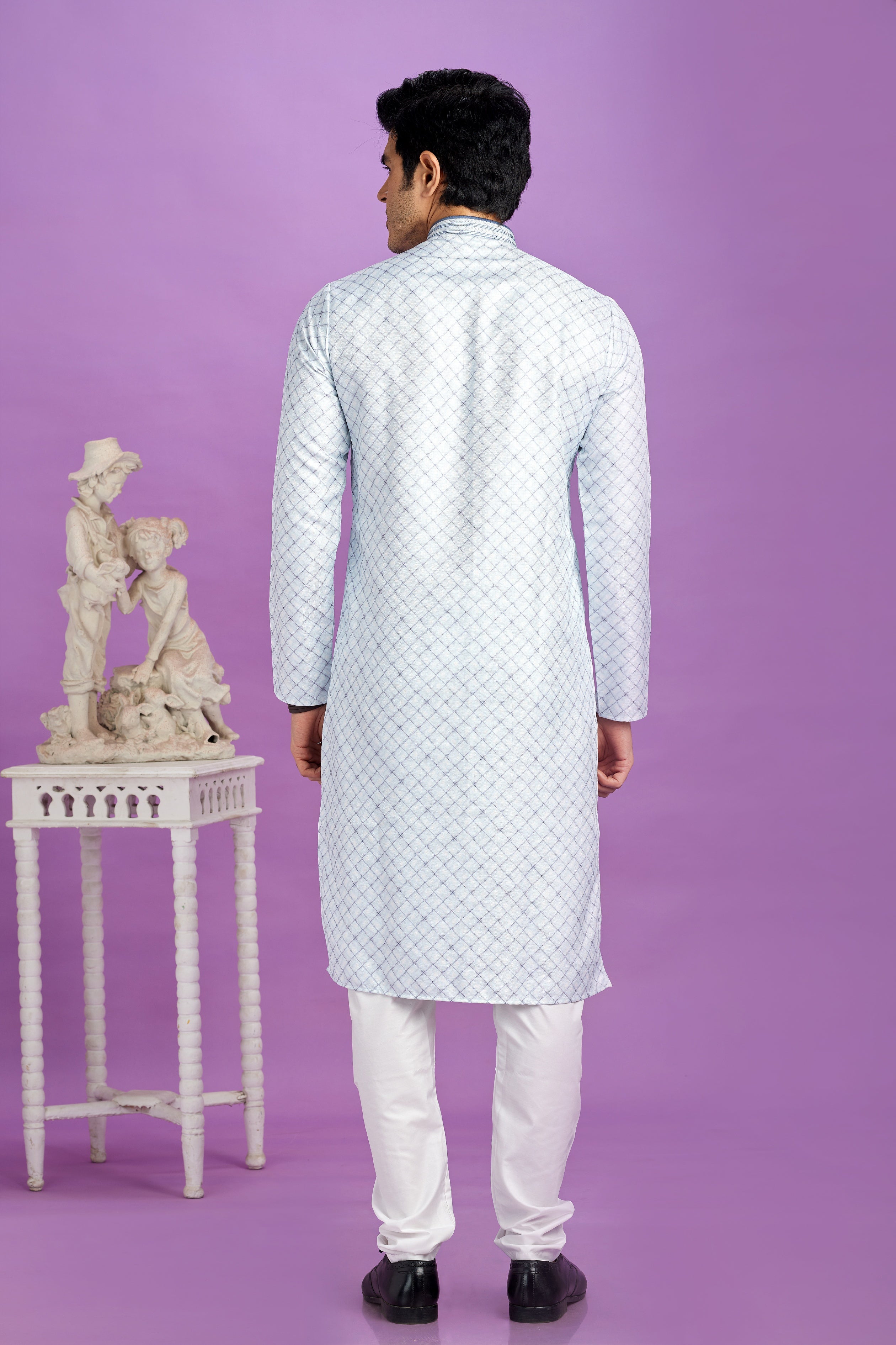 Ice tone ethnic wear for men

