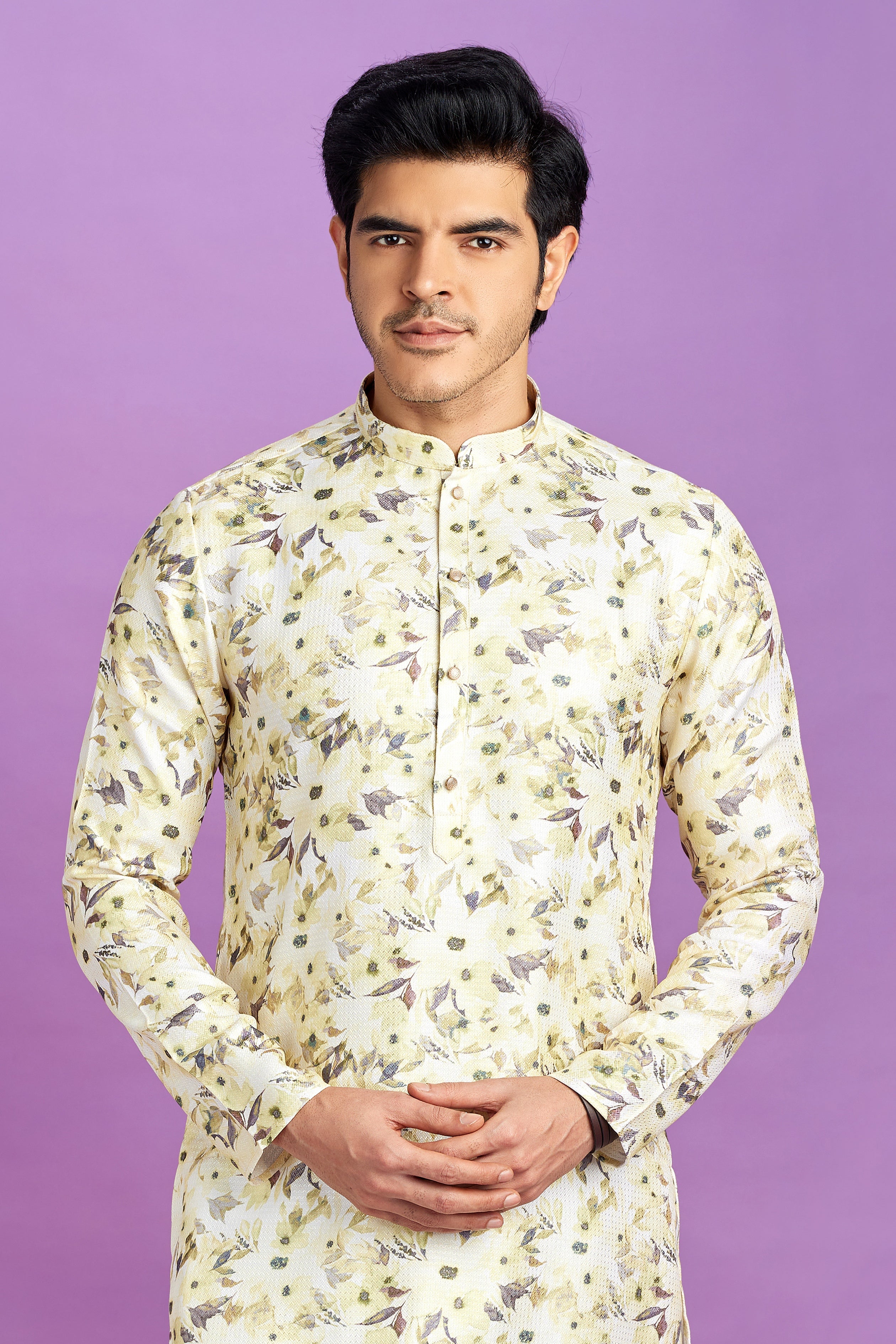 white kurta pajama for wedding 
