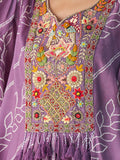 Latest designer purple kurti for girls

