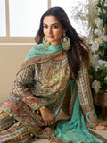 Festive ready stitched sharara outfit for haldi or mehendi

