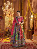 Colorful printed lehenga choli set

