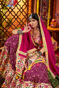 Breathable viscose cotton chaniya choli outfit

