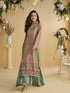 Pastel Green Multi-Printed Crepe Silk Palazzo Suit Palazzo Suit Anant Tex Exports Pvt.Ltd..