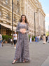 Grey Premium Embroidered Jacket & Crepe Silk Dhoti Set Jacket Dhoti Set Anant Tex Exports Pvt.Ltd..