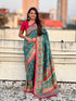 Rama Pure Viscose Silk Position Printed Traditional Saree Soft Silk Saree Anant Tex Exports Pvt.Ltd..