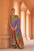 Lavender Patola Silk Traditional Woven Saree 