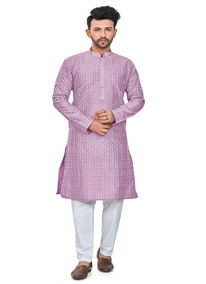 Light Purple RFSK 0013 Kurta Pajama