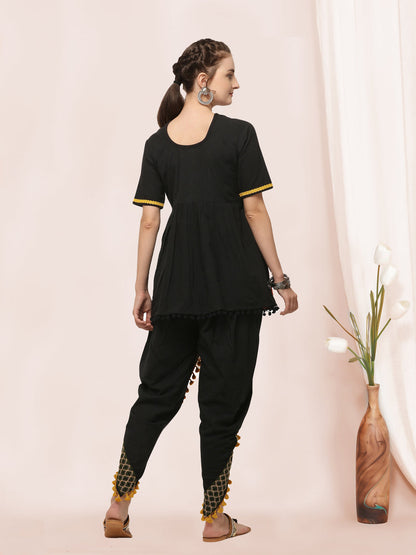 Navratri Garba Garba Special Kedia and Tulip Pants for Women&
