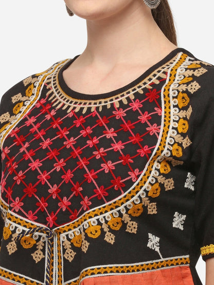 Navratri Garba Garba Special Kedia and Tulip Pants for Women&