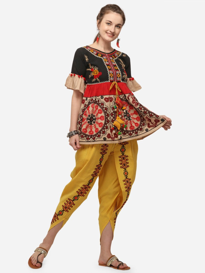 Navratri Garba Garba Special Kedia and Tulip Pants for Women&
