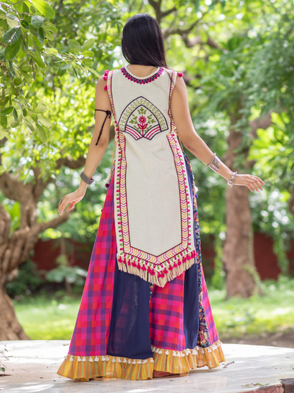 Navratri Garba Garba Special Kedia and Tulip Pants for Women&