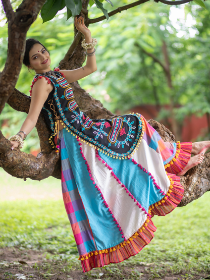 Navratri Garba Garba Special Kedia and Tulip Pants for Women&