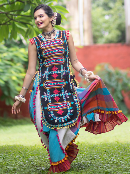 Navratri Garba Garba Special Kedia and Tulip Pants for Women&