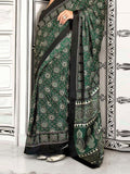 Ajrak Print Saree