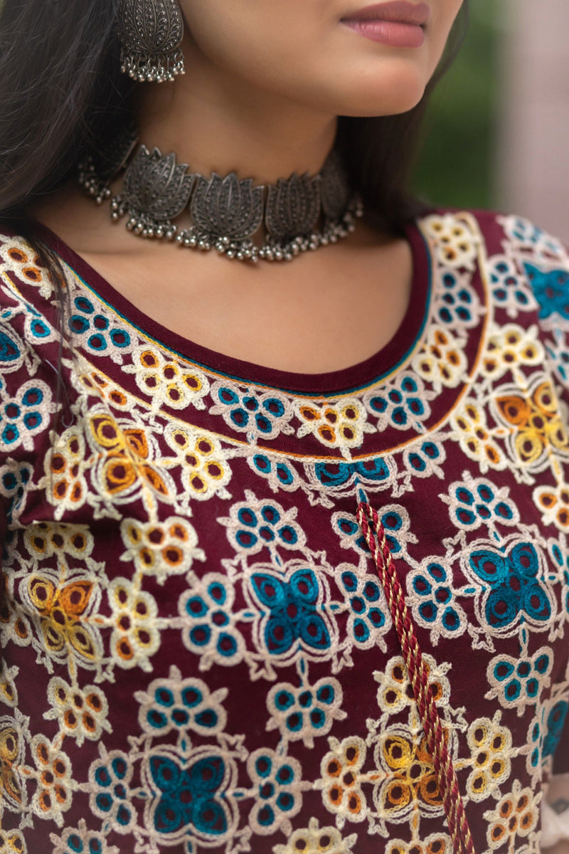 Navratri Garba Garba Special Kedia and Tulip Pants for Women's