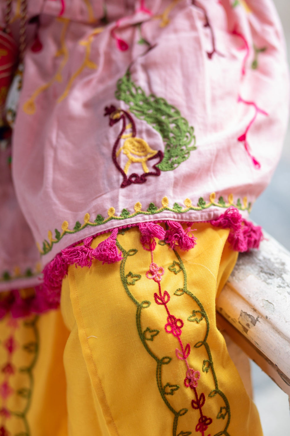 Navratri Garba Garba Special Kedia and Tulip Pants for Women's