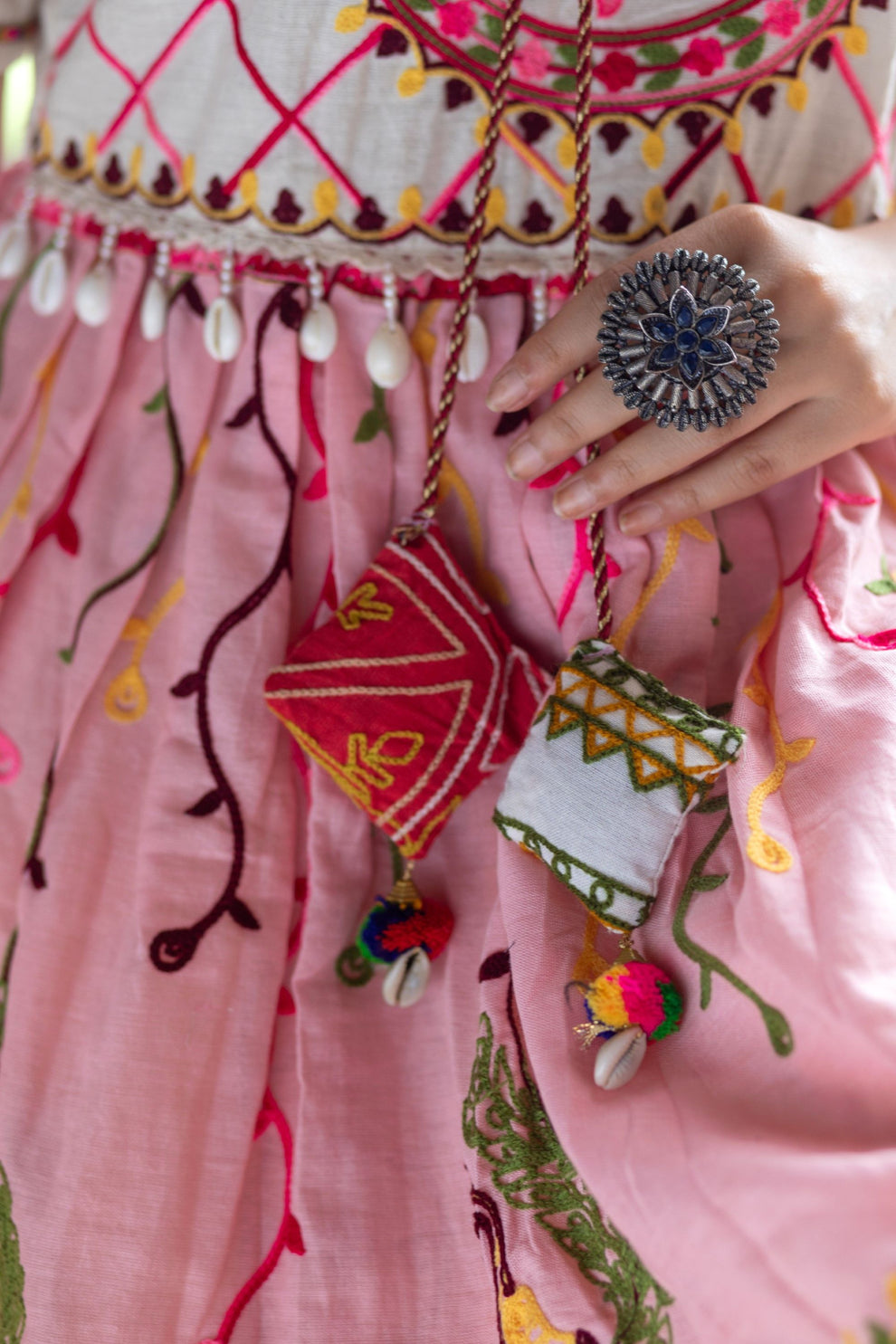 Navratri Garba Garba Special Kedia and Tulip Pants for Women's