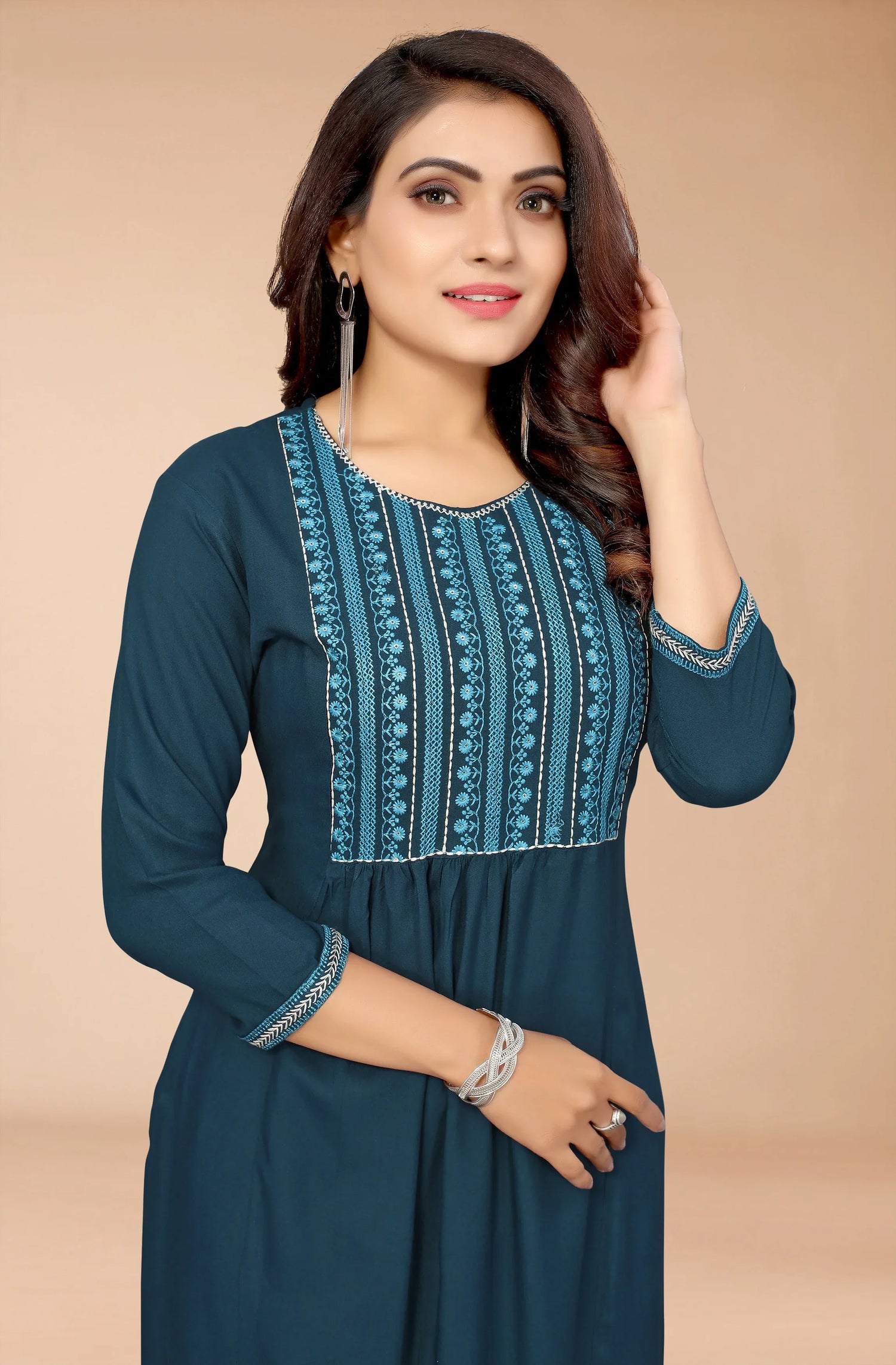 HIMANSHI VOL 03 FESTIVE WEAR KURTI - Anant Exports