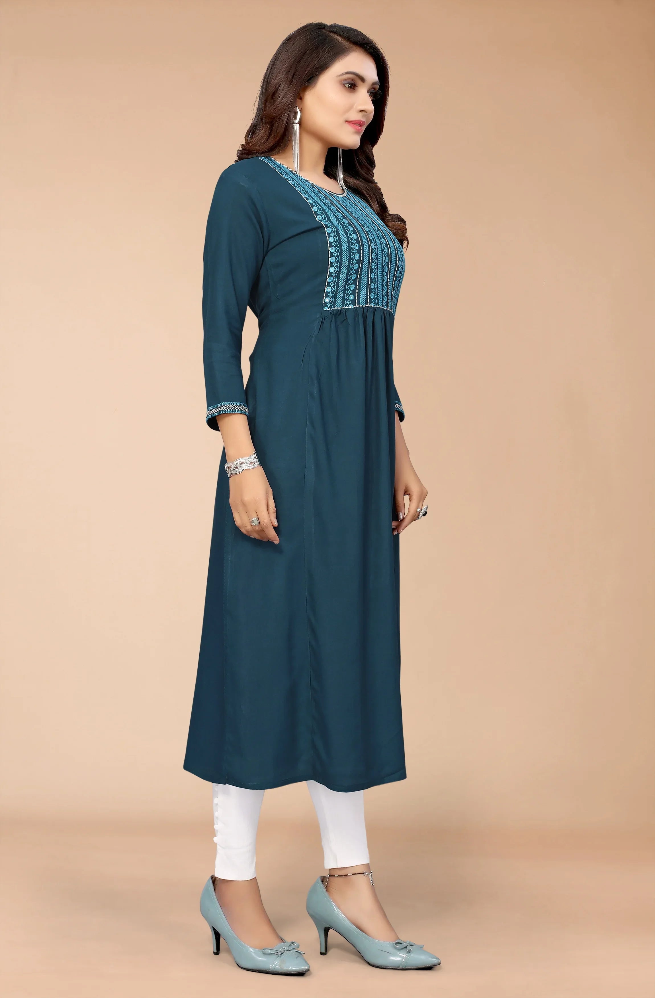 HIMANSHI VOL 03 FESTIVE WEAR KURTI - Anant Exports