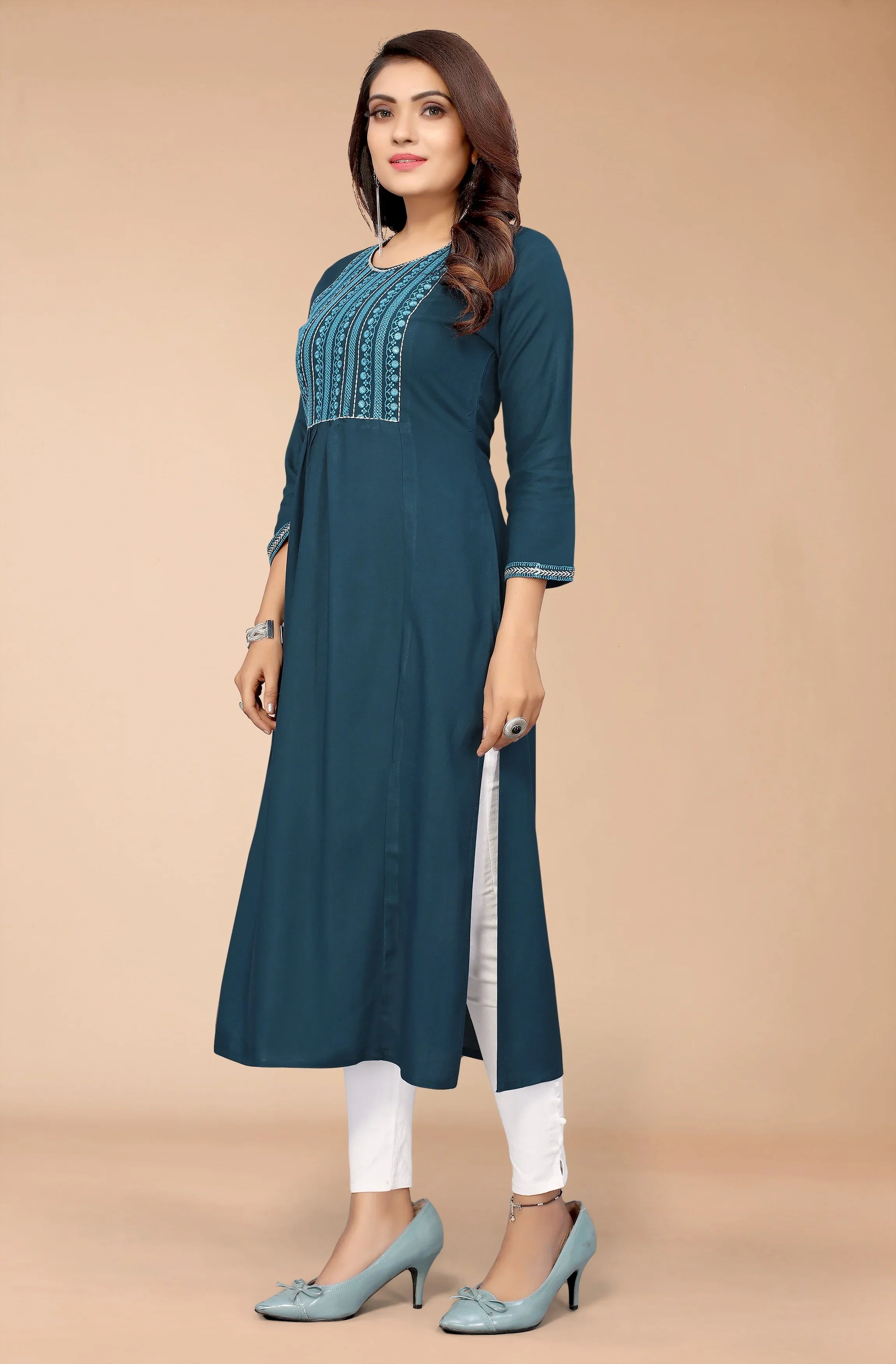 HIMANSHI VOL 03 FESTIVE WEAR KURTI - Anant Exports