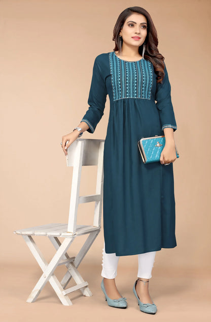 HIMANSHI VOL 03 FESTIVE WEAR KURTI - Anant Exports