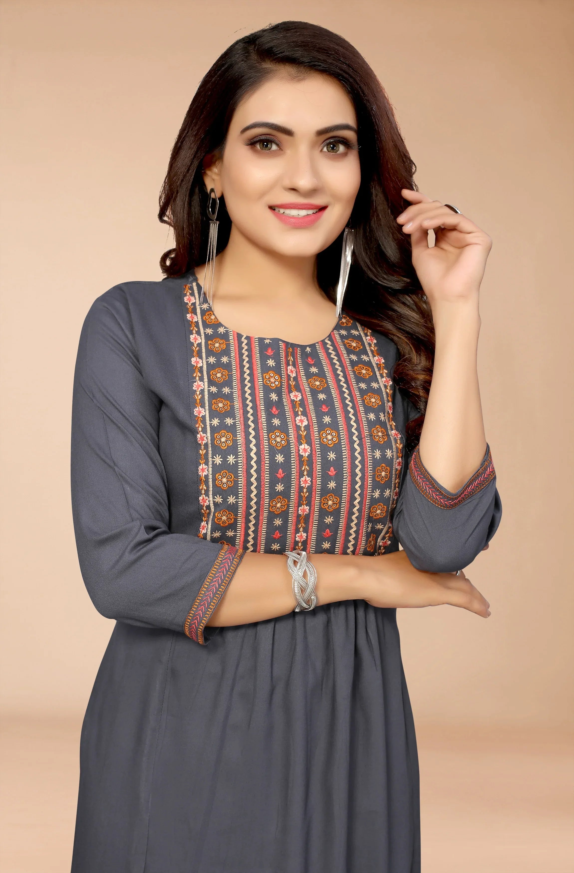 HIMANSHI VOL 03 FESTIVE WEAR KURTI - Anant Exports