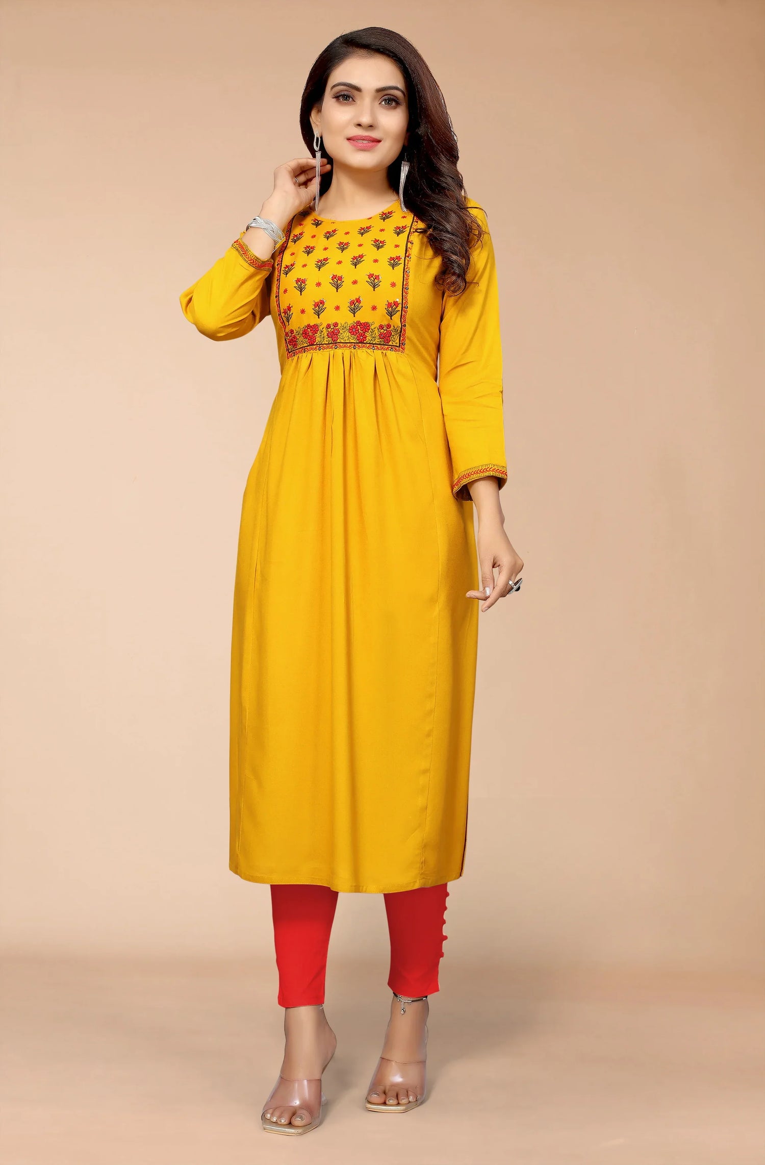 HIMANSHI VOL 03 FESTIVE WEAR KURTI - Anant Exports