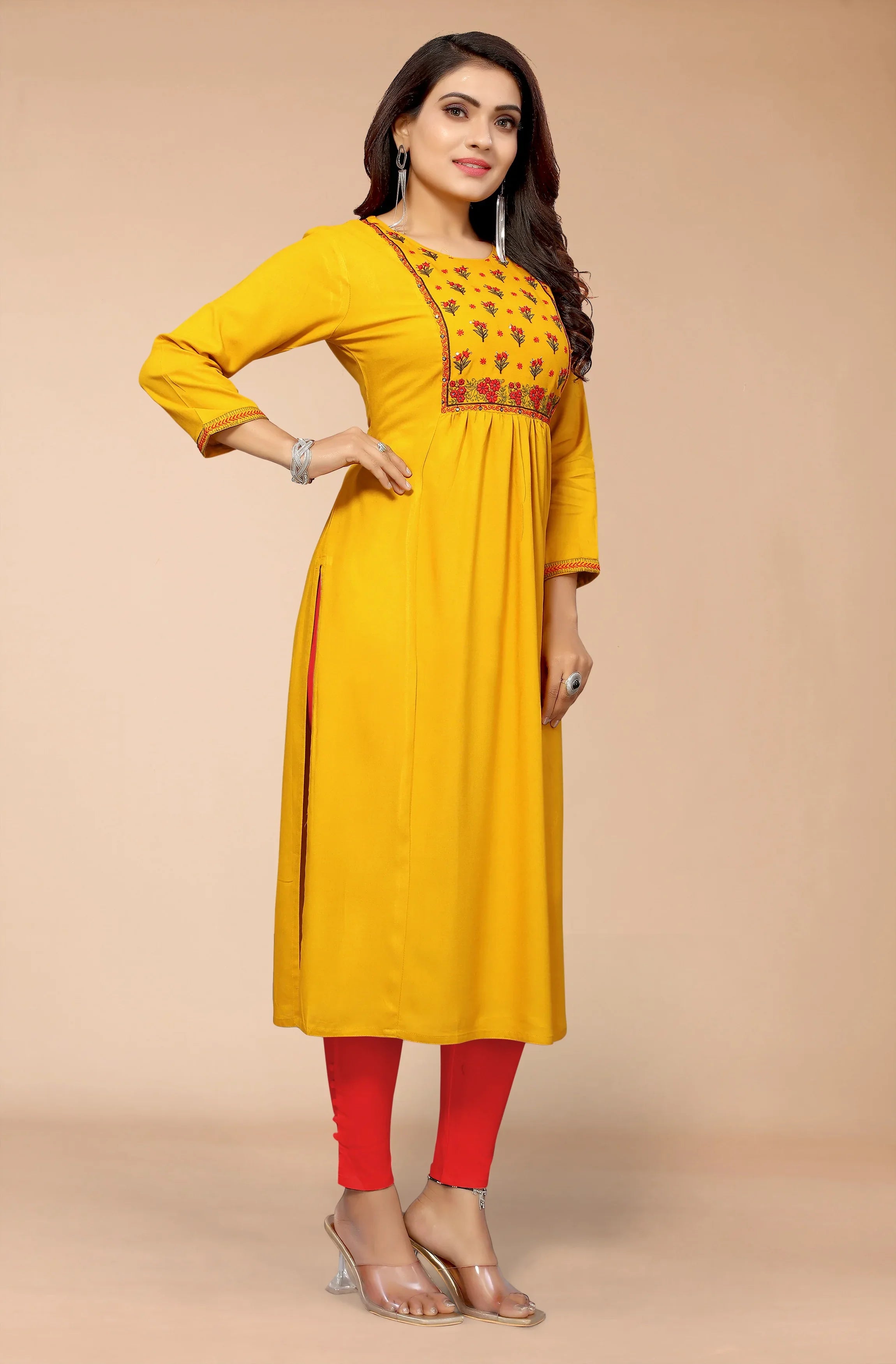 HIMANSHI VOL 03 FESTIVE WEAR KURTI - Anant Exports