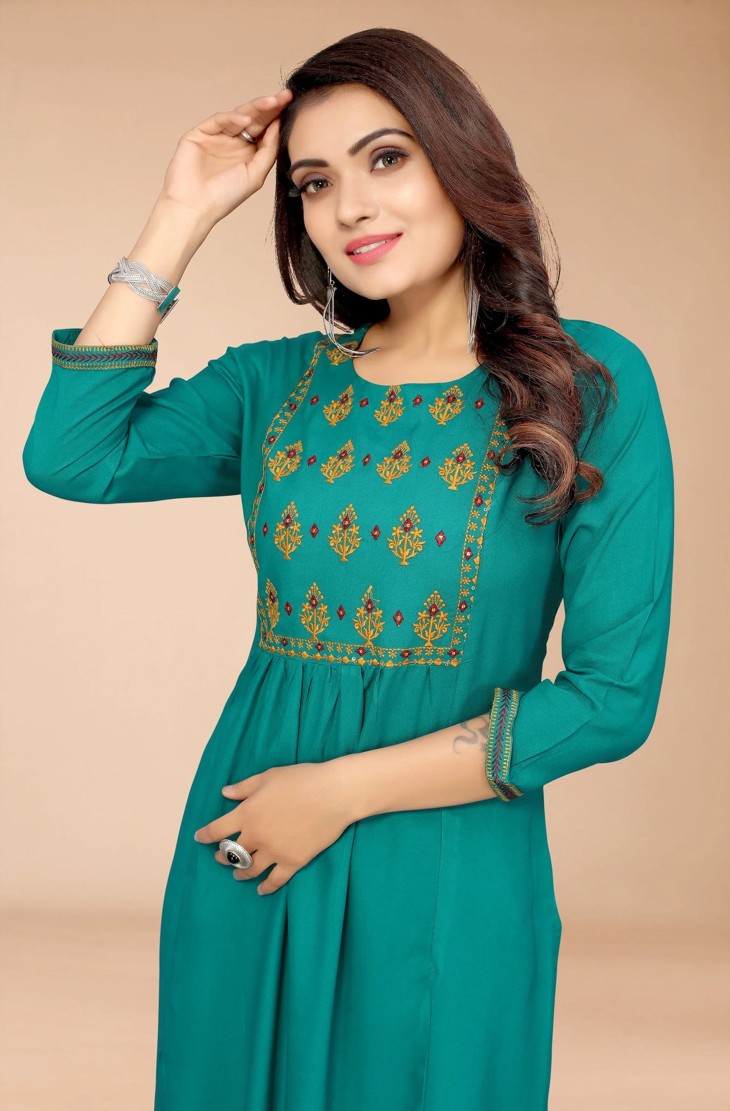 HIMANSHI VOL 03 FESTIVE WEAR KURTI - Anant Exports