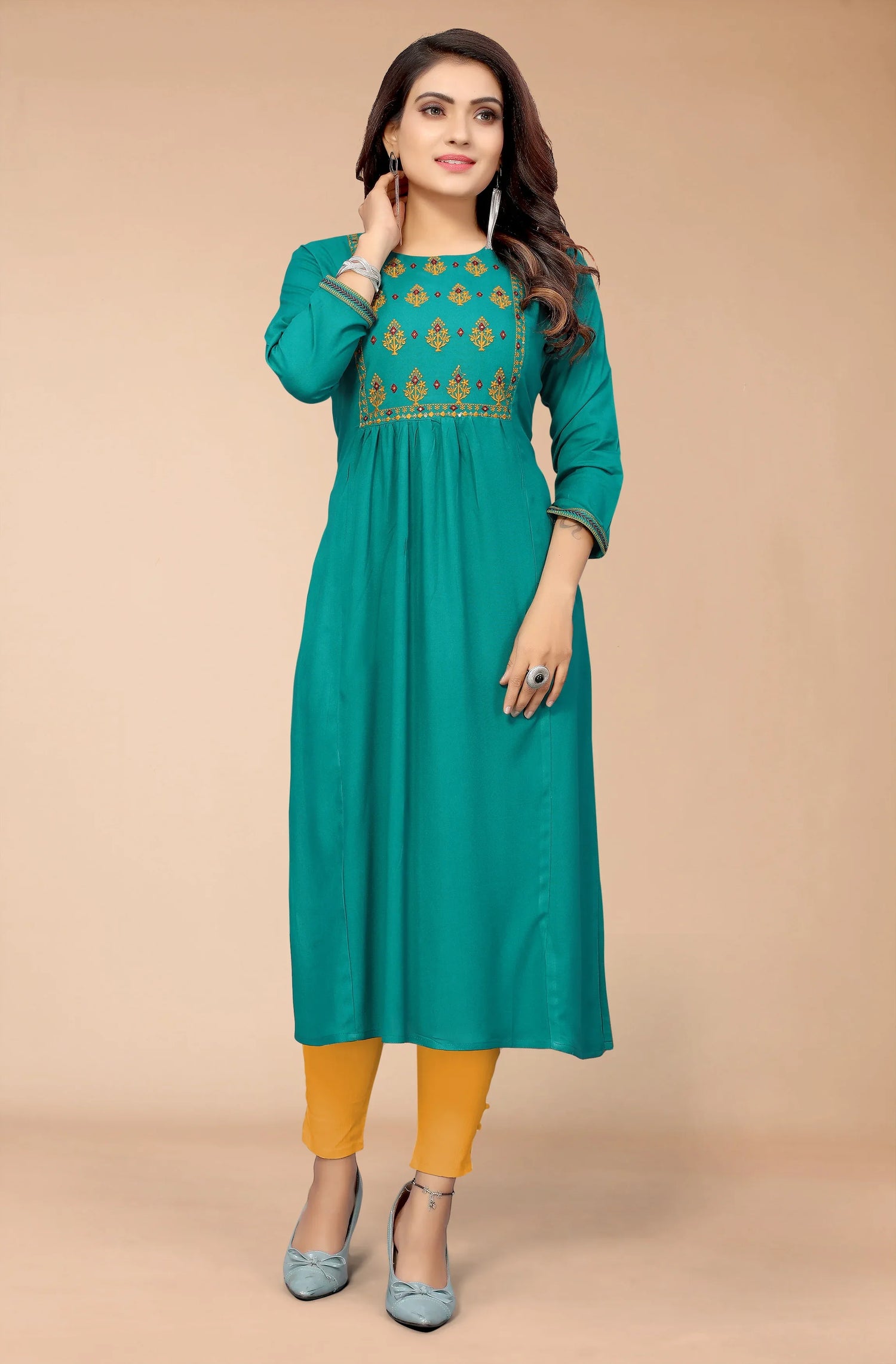 HIMANSHI VOL 03 FESTIVE WEAR KURTI - Anant Exports