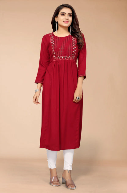 HIMANSHI VOL 03 FESTIVE WEAR KURTI - Anant Exports