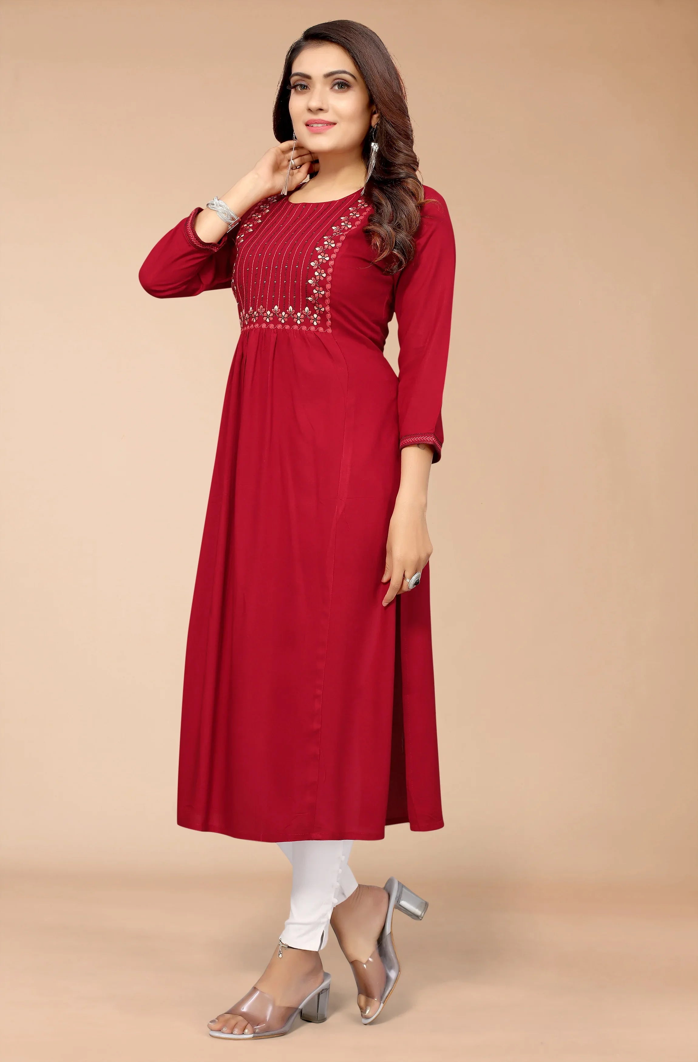HIMANSHI VOL 03 FESTIVE WEAR KURTI - Anant Exports