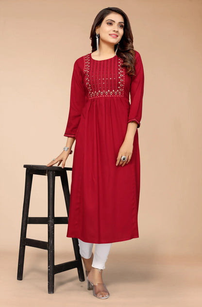 HIMANSHI VOL 03 FESTIVE WEAR KURTI - Anant Exports