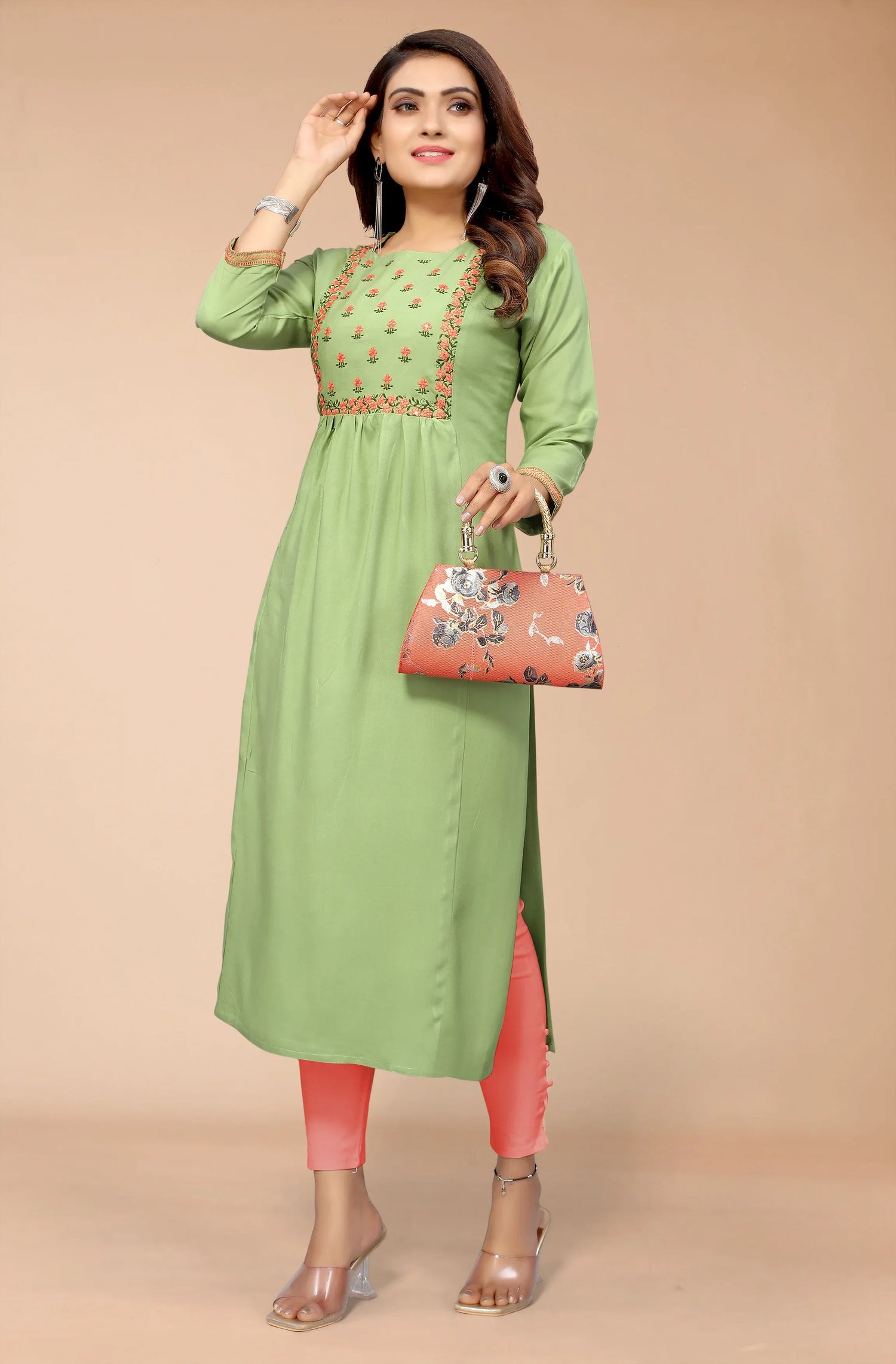 HIMANSHI VOL 03 FESTIVE WEAR KURTI - Anant Exports