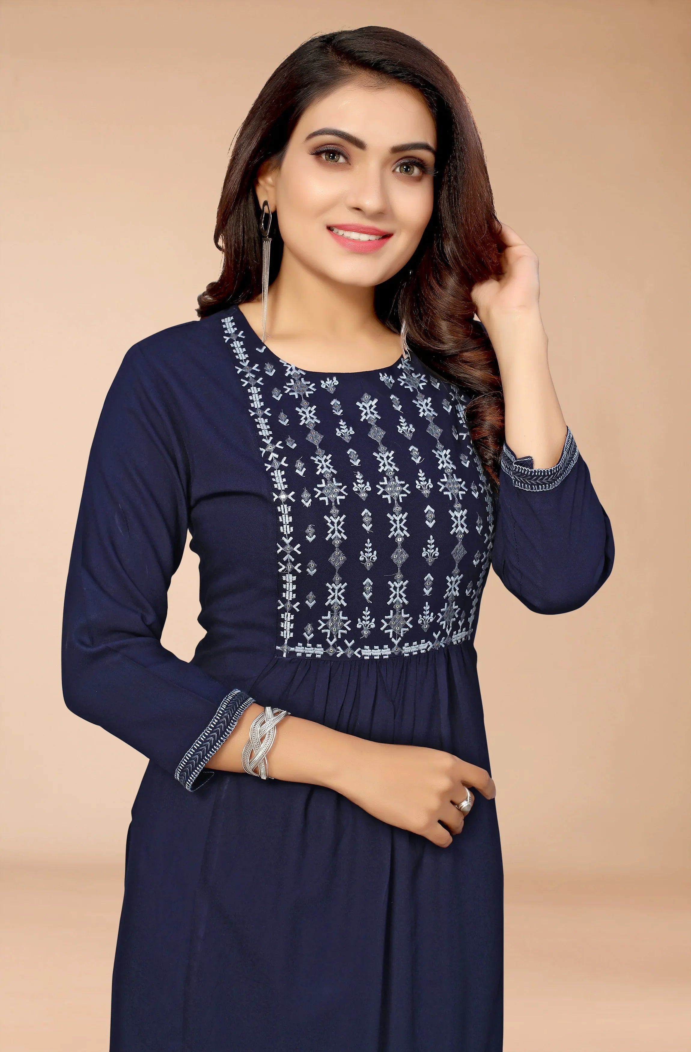 HIMANSHI VOL 03 FESTIVE WEAR KURTI - Anant Exports