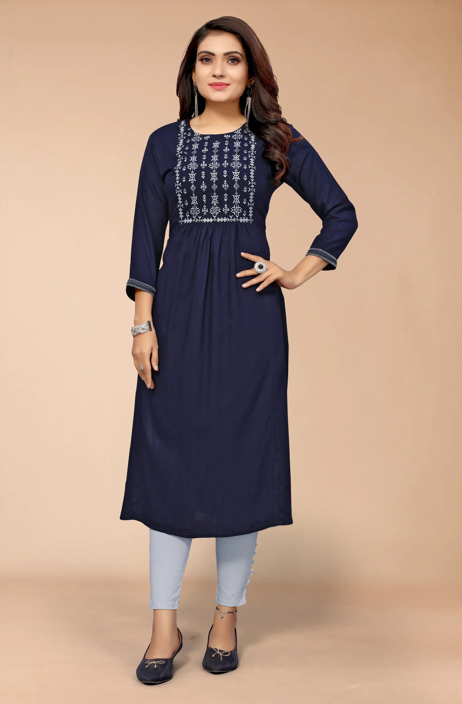 HIMANSHI VOL 03 FESTIVE WEAR KURTI - Anant Exports