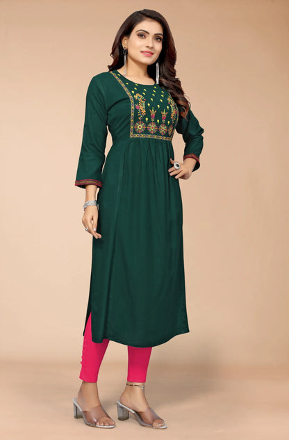 HIMANSHI VOL 03 FESTIVE WEAR KURTI - Anant Exports